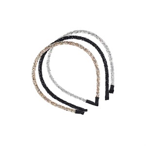 By Stær - Hilda Glimmer Hårbøjle - 3-pak - Mix 3